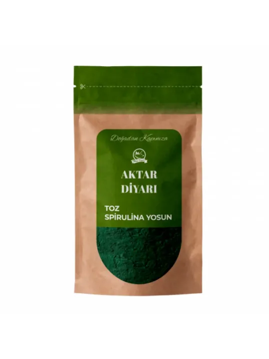 Spirulina Toz Yosun  100 Saf 250 gr