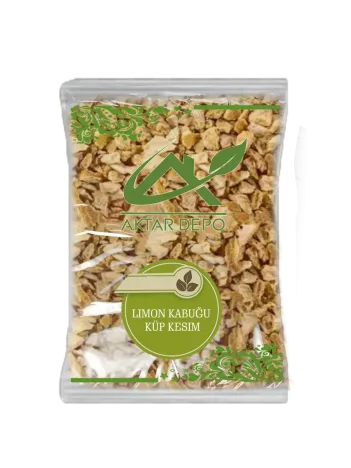 Limon Kabuğu Küp Kesim 500 GR