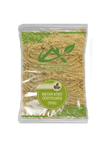 Meyan Kökü Öğütülmüş (toz) 500 GR Meyan Kökü Öğütülmüş (toz) 500 GR