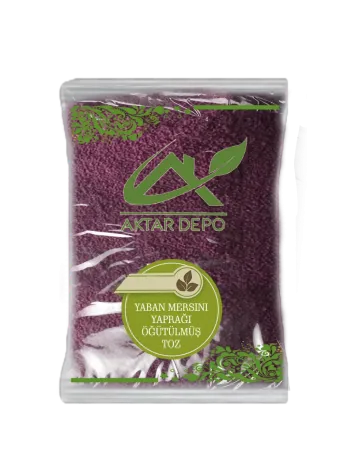 Yaban Mersini Yaprağı Öğütülmüş Toz 500 GR
