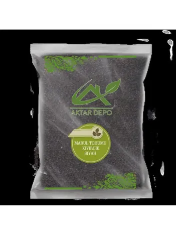 Marul Tohumu Kıvırcık Siyah 500 GR