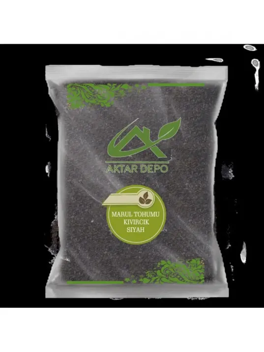 Marul Tohumu Kıvırcık Siyah 500 GR