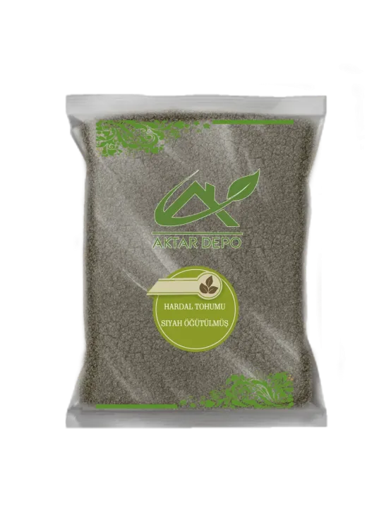 Hardal Tohumu Siyah Öğütülmüş