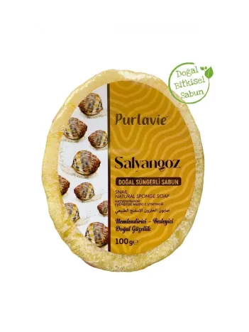 Purlavie Süngerli Salyangoz Sabun 100 Gr