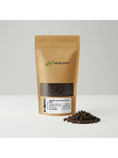 Karabiber Tane Elenmiş Vietnam 580gr