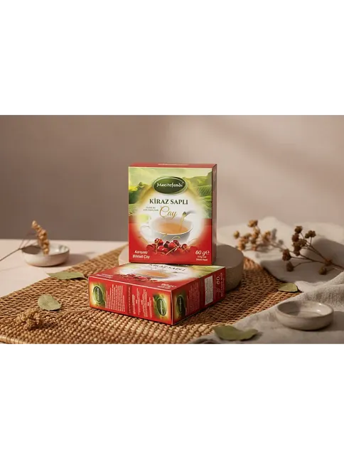 Me.kiraz Saplı Çay 40 Lı