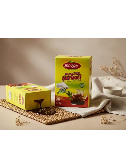 Zengibar Meyan Kökü Şerbeti Süzen Poşet