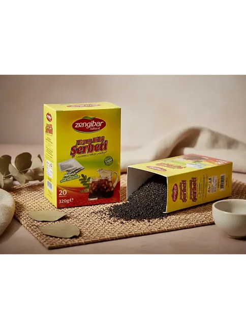 Zengibar Meyan Kökü Şerbeti Süzen Poşet