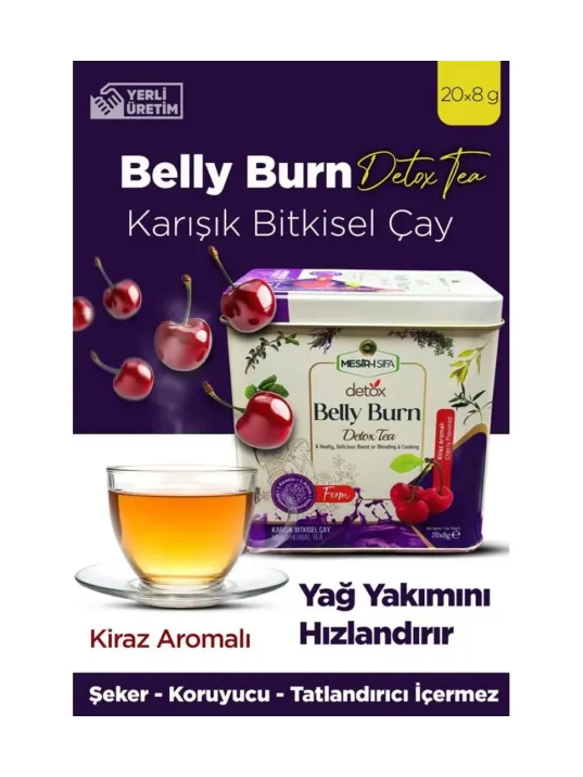 Mesir-i Şifa Belly Burn Detox Çayı Teneke Kutu 160 Gr