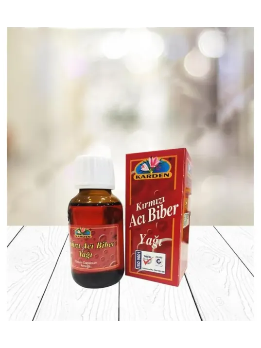 Krdn Kırmızı Acı Biber Yağı 50