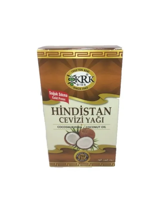 Krk Hindistan Cevizi Yağı 250 Gr Kavanoz