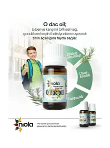 Niola Odac Oil 10 Ml Odaklanma Yağı