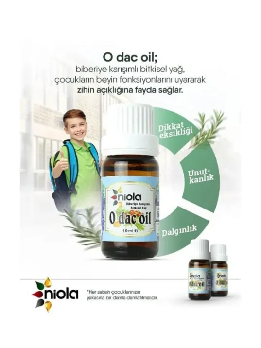 Niola Odac Oil 10 Ml Odaklanma Yağı