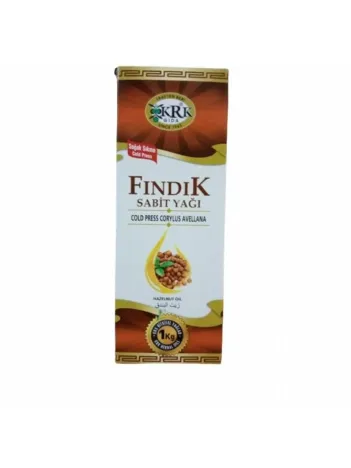 Krk Fındık Yağı 1 Lt-soğuk Sıkım
