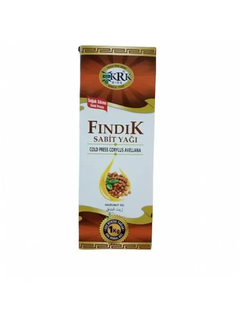 Krk Fındık Yağı 1 Lt-soğuk Sıkım