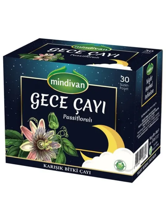 Mindivan Passifloralı Gece Çayı 30 Lu