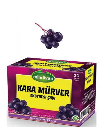 Mindivan Kara Mürver Çayı 30 Lu