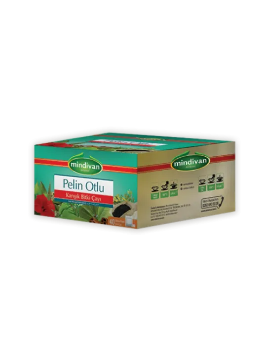 Mindivan Metalize Pelinotlu Çay 40'lı(şekerim)