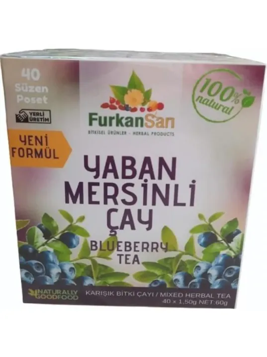 Furkan Sarı Yaban Mersini Çayı 40 Lı