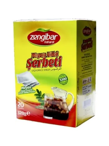Zengibar Meyan Kökü Şerbeti Süzen Poşet