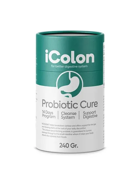 İcolon Probiotic Cure Bağırsak Temizliği 240 Gr