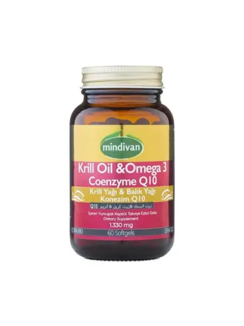 Mindivan Krill Oil&omega3&coq10 60 Kapsül
