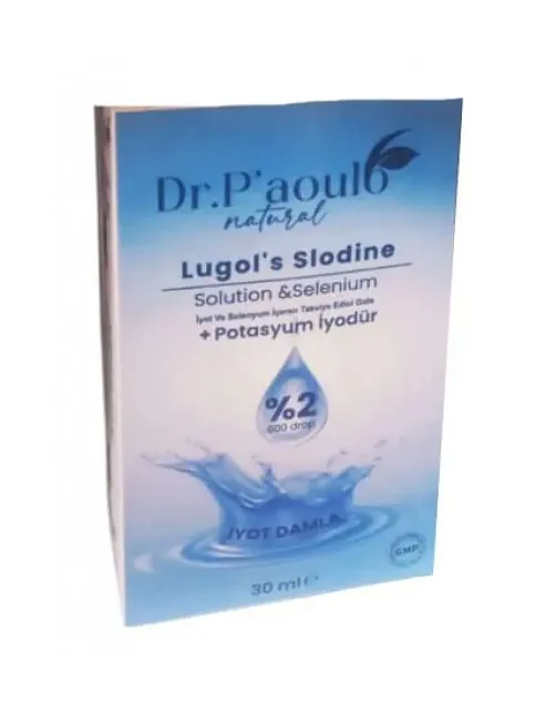 Dr Paolo İyot Damlası-selenyum 30ml %2