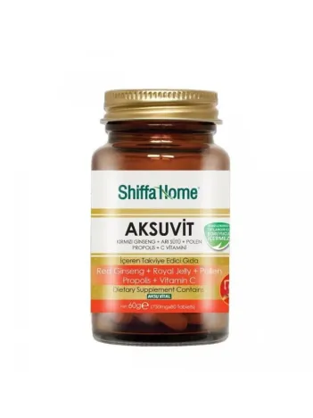 Shf Aksuvit Ginseng+royal Jel+pol.prop.cvit Tablet 80'li