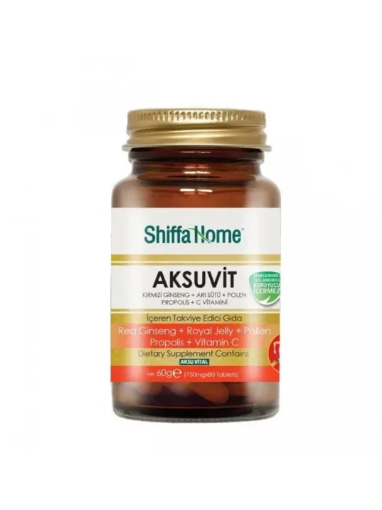 Shf Aksuvit Ginseng+royal Jel+pol.prop.cvit Tablet 80'li