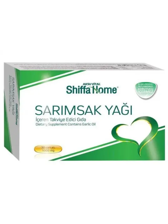 Shf Sarımsak Yağı Softjell 30
