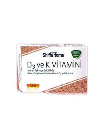Shf D3 Ve K Vitamini 30 Softjel 1300 Mg Shf D3 Ve K Vitamini 30 Softjel 1300 Mg