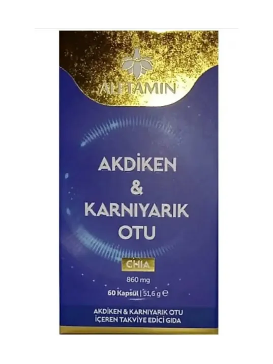 Alftamin Akdiken Karnıyarık Kapsül 60 Tb