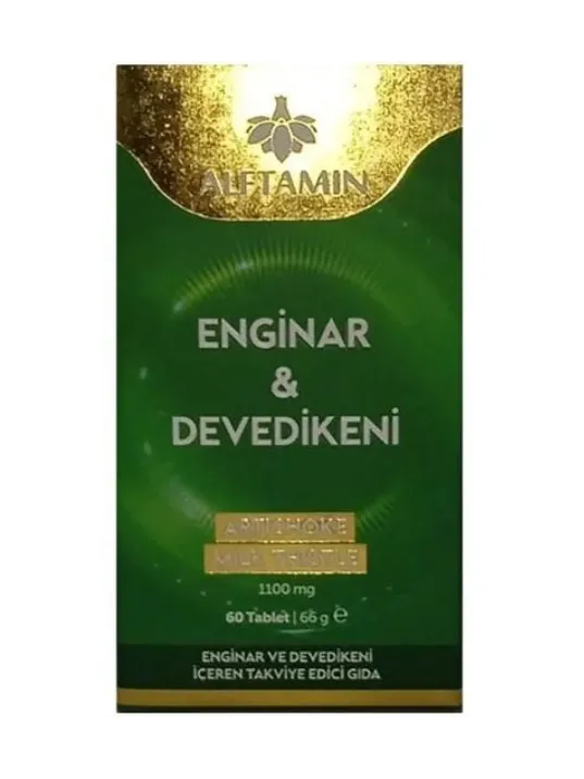 Alftamin Enginar Ve Deve Dikeni 60 Tb