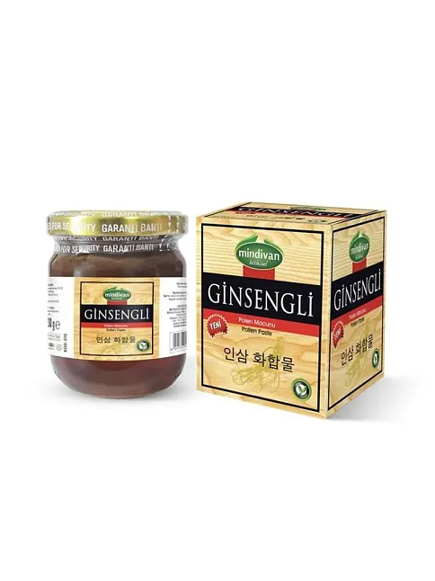 Mindivan Ginsengli Polenli Macun 230 Gr