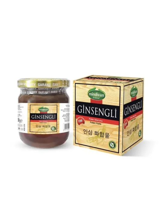 Mindivan Ginsengli Polenli Macun 230 Gr