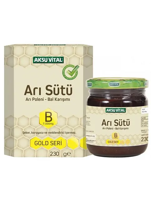 Aksvital Arı Sütü Polen Krşm Bebe Gold 220gr