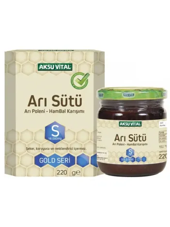 Aksvital Arı Sütü-polen Krşm Süper 18000 Mg
