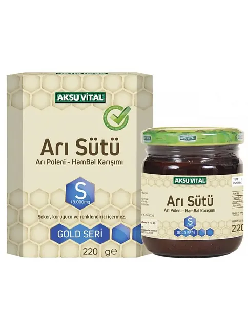 Aksvital Arı Sütü-polen Krşm Süper 18000 Mg