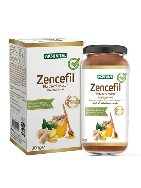 Aksuvital Zencefilli Macun 300 Gr