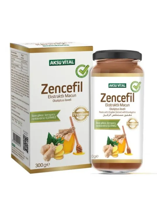 Aksuvital Zencefilli Macun 300 Gr