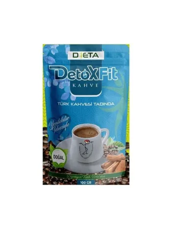 Dieta Detoxfit Türk Kahvesi 100 Gr-hindibalı