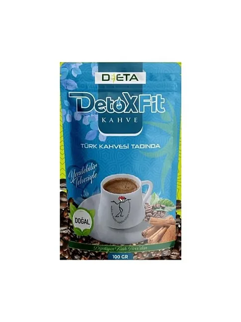 Dieta Detoxfit Türk Kahvesi 100 Gr-hindibalı