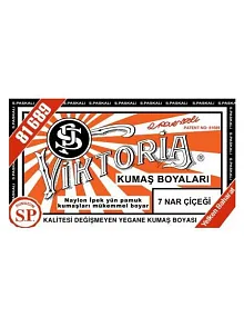 07 Kumaş Boyası Viktoria Nar Çiçeği