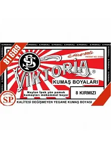 08 Kumaş Boyası Viktoria Kırmızı