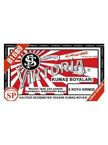 09 Kumaş Boyası Viktoria K.kırmızı