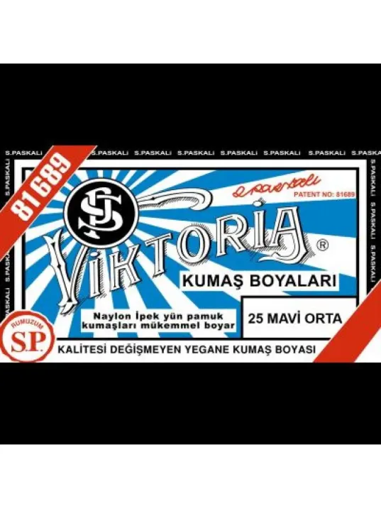 25 Kumaş Boyası Viktoria Mavi Koyu