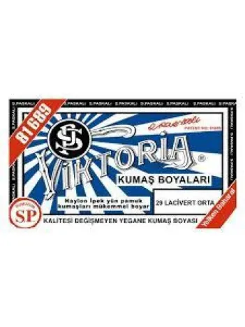 29 Kumaş Boyası Viktoria Orta Lacivert