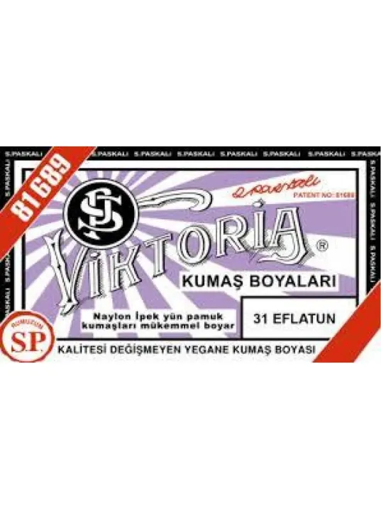 31 Kumaş Boyası Viktoria Eflatun