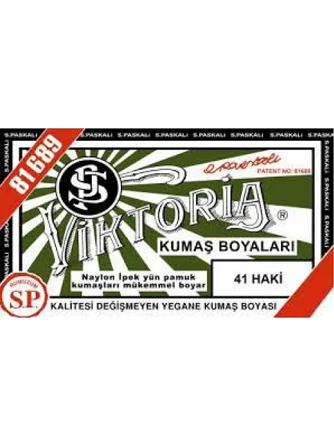 41 Kumaş Boyası Viktoria Haki