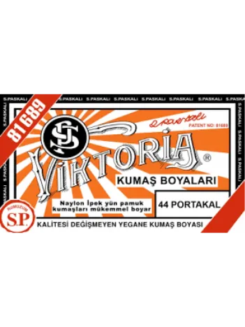 44 Kumaş Boyası Viktoria Portakal